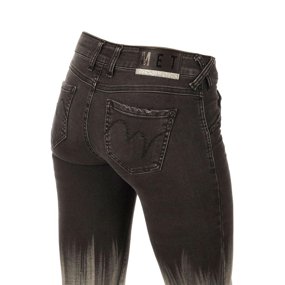 MET InJeans Skinny jeans X-H-K Fit Ripped Grey - €50.99