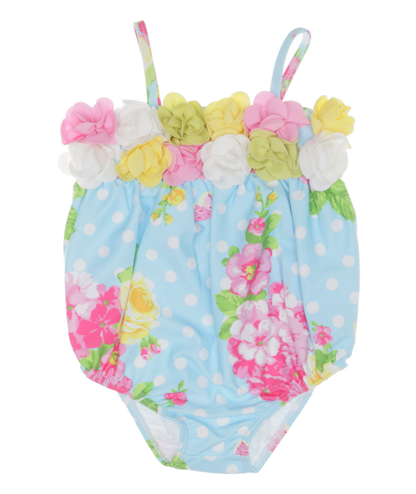 Kate Mack Badpak Flowers Dot Blue - €23.39