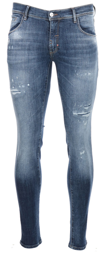 Antony Morato Super Skinny Jeans Gilmour Blue - €29.69