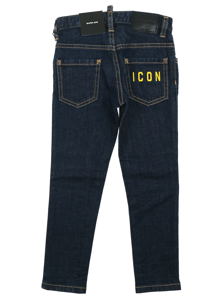 DSQUARED2 Skater-icon Broek Blue Denim - €68.69