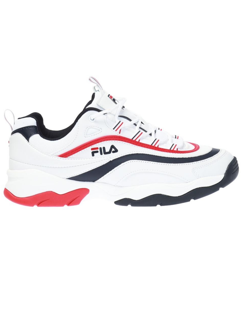 FILA Sneaker Ray F Low White/Fila navy - €29.99