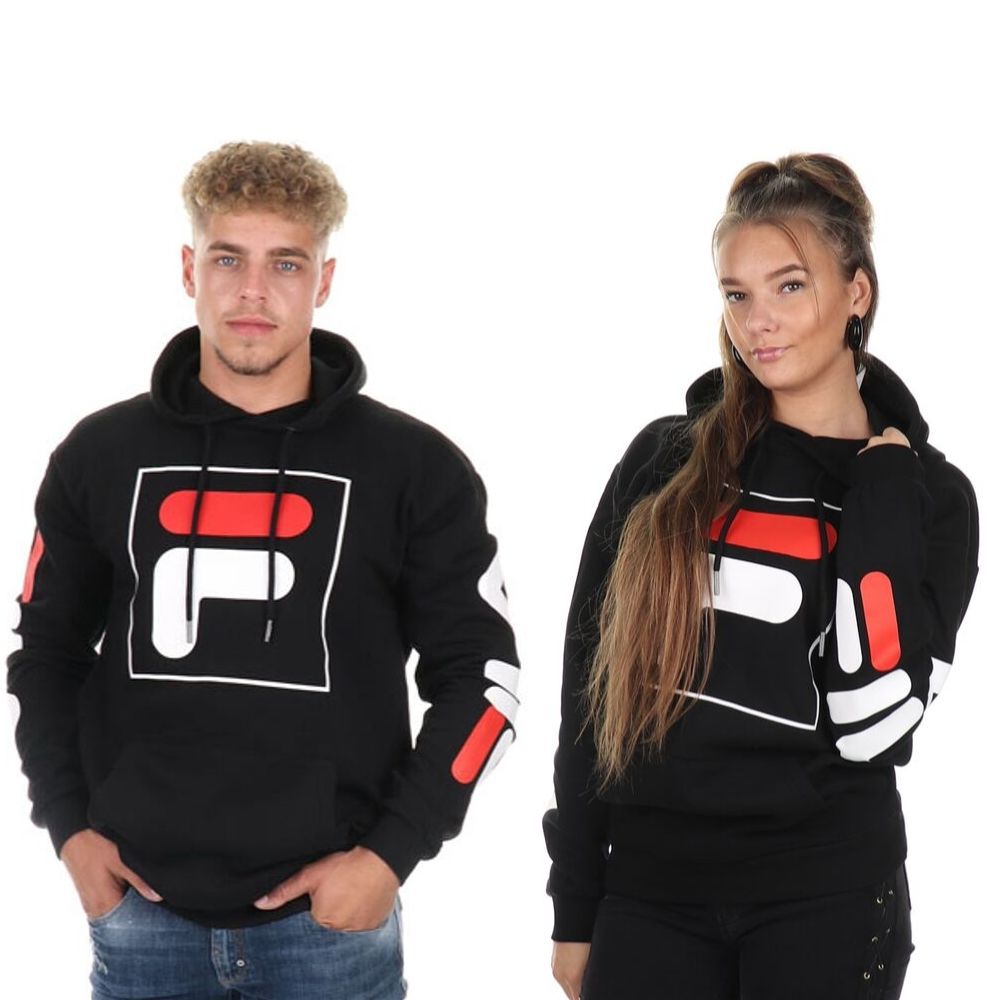 FILA Hoodie Total Black - €25.49