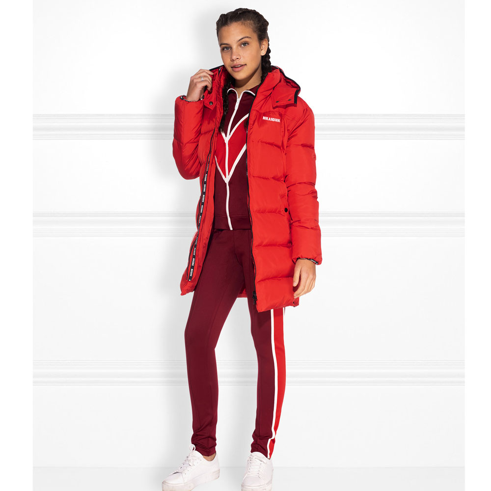 Nik & Nik Emia Puffer Jacket Candy Red - €47.99