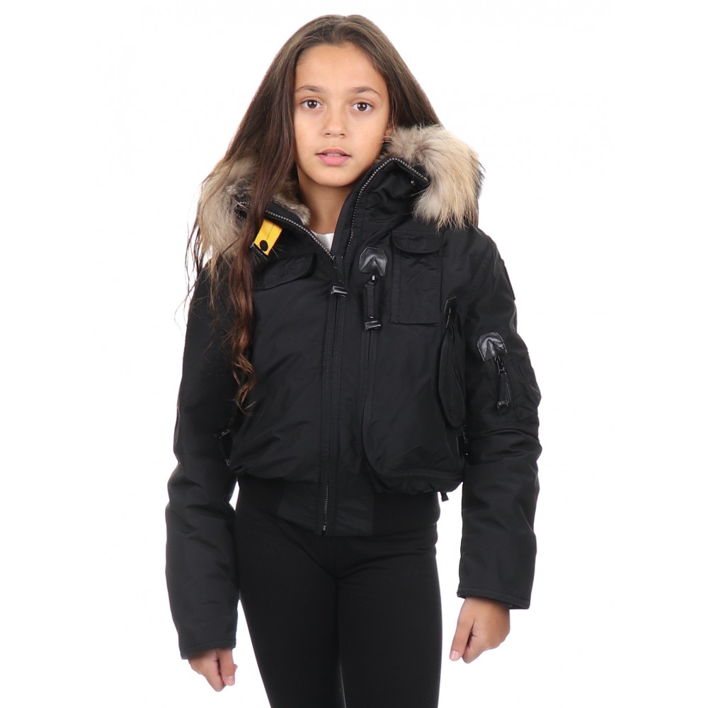 Decoderen verdacht Flipper Parajumpers Jacket Gobi GIRL Black - €161.99