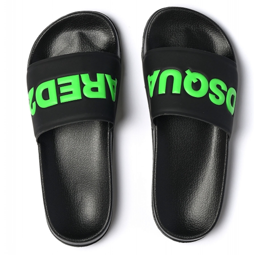 DSQUARED2 Sandals Dsquared2 Kid Slide - Slide Black/green - €18.59