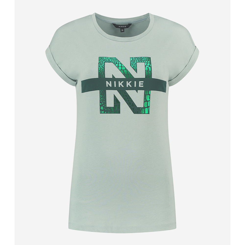 Nikkie By Nikkie Plessen N Logo Snake T-Shirt Capri - €17.99