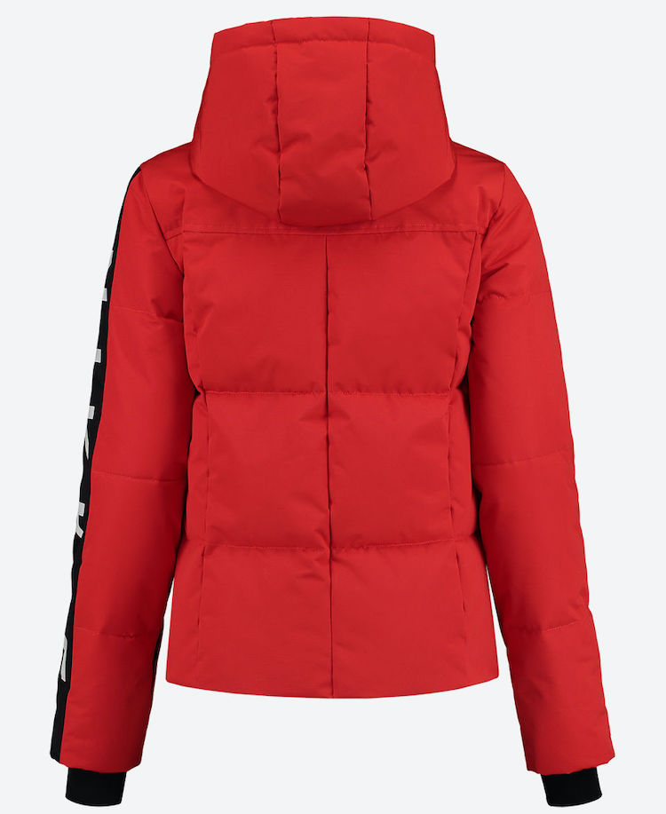 Nikkie By Nikkie Plessen Logo Ski Jacket Red - €75.00