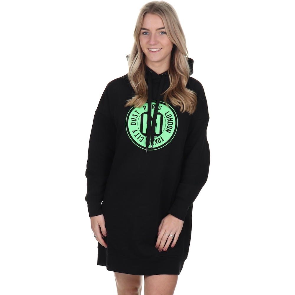 Nikkie By Nikkie Plessen NIKKIE Logo Hoodie Dress Black Jade - €35.99