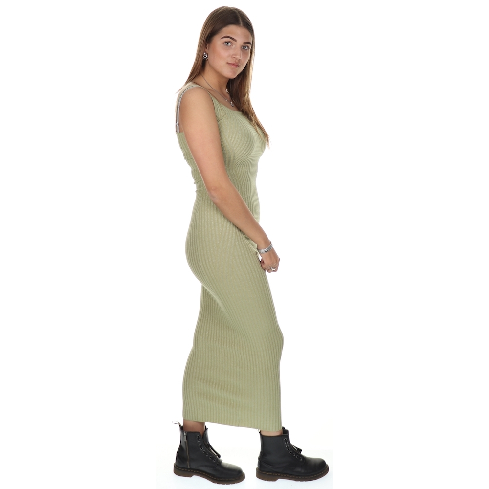 Reinders SARAH DRESS LUREX Sage Groen - €47.98