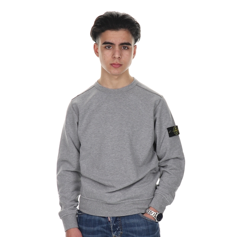 Stone Island Sweater Grey Melange - €39.98