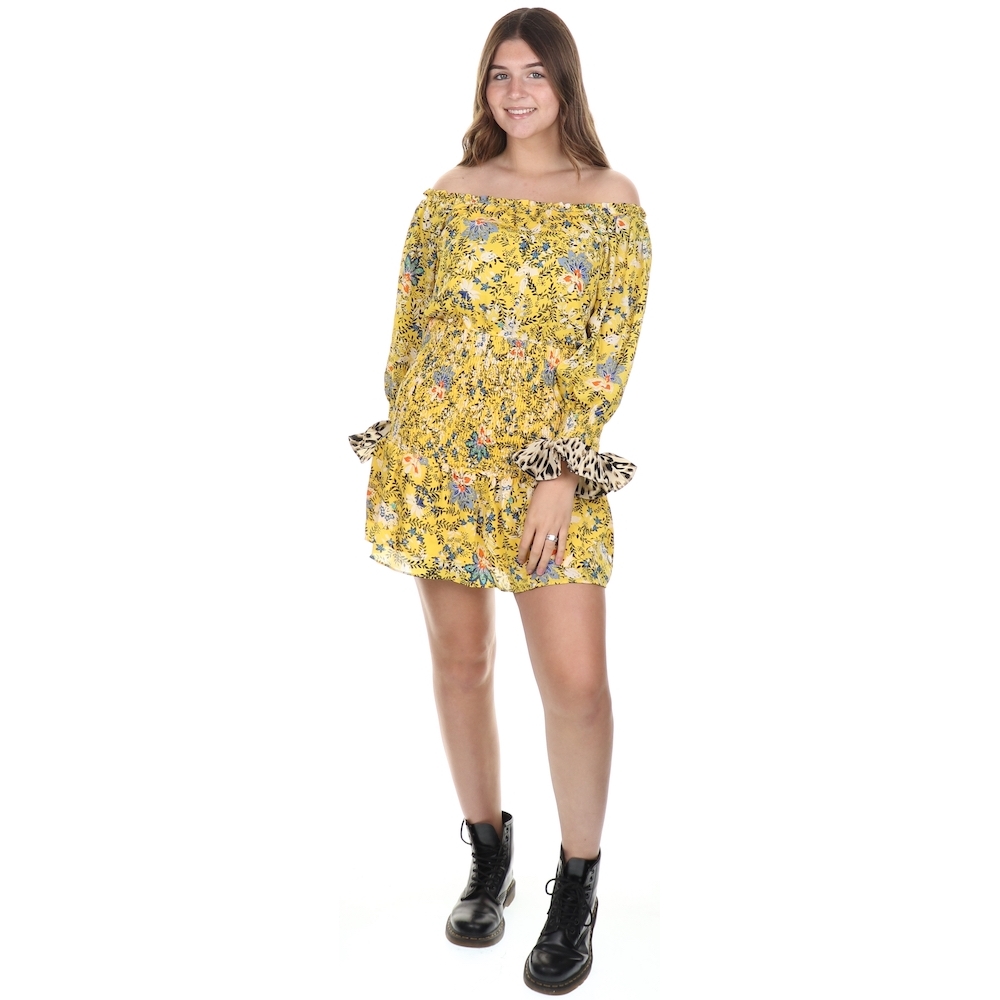 Jacky Luxury Dress Off-shoulder Flower Print - €43.98
