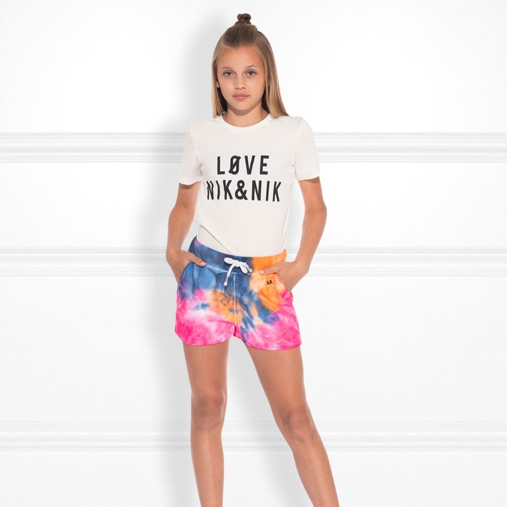 Nik & Nik Feyla Tie Dye Shorts Tie Dye Multi Color - €14.99