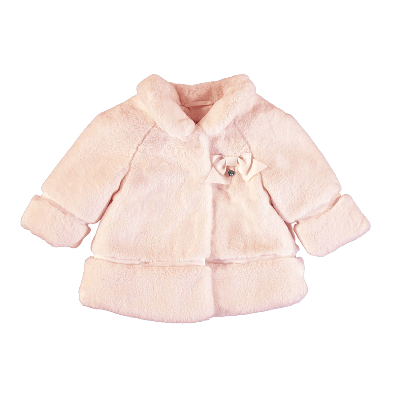 Mayoral Fur Coat Baby Rose - €14.69