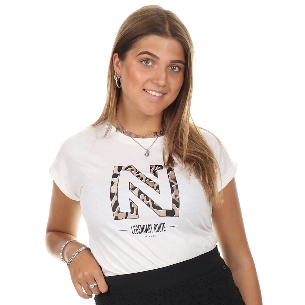 Nikkie By Nikkie Plessen Legendary T-Shirt Off White - €14.99