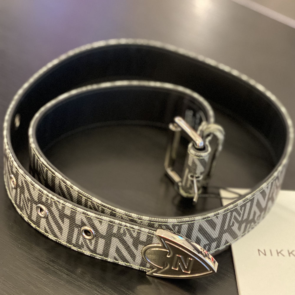 Nikkie By Nikkie Plessen Dila Jacquard Belt Pistache - €17.99