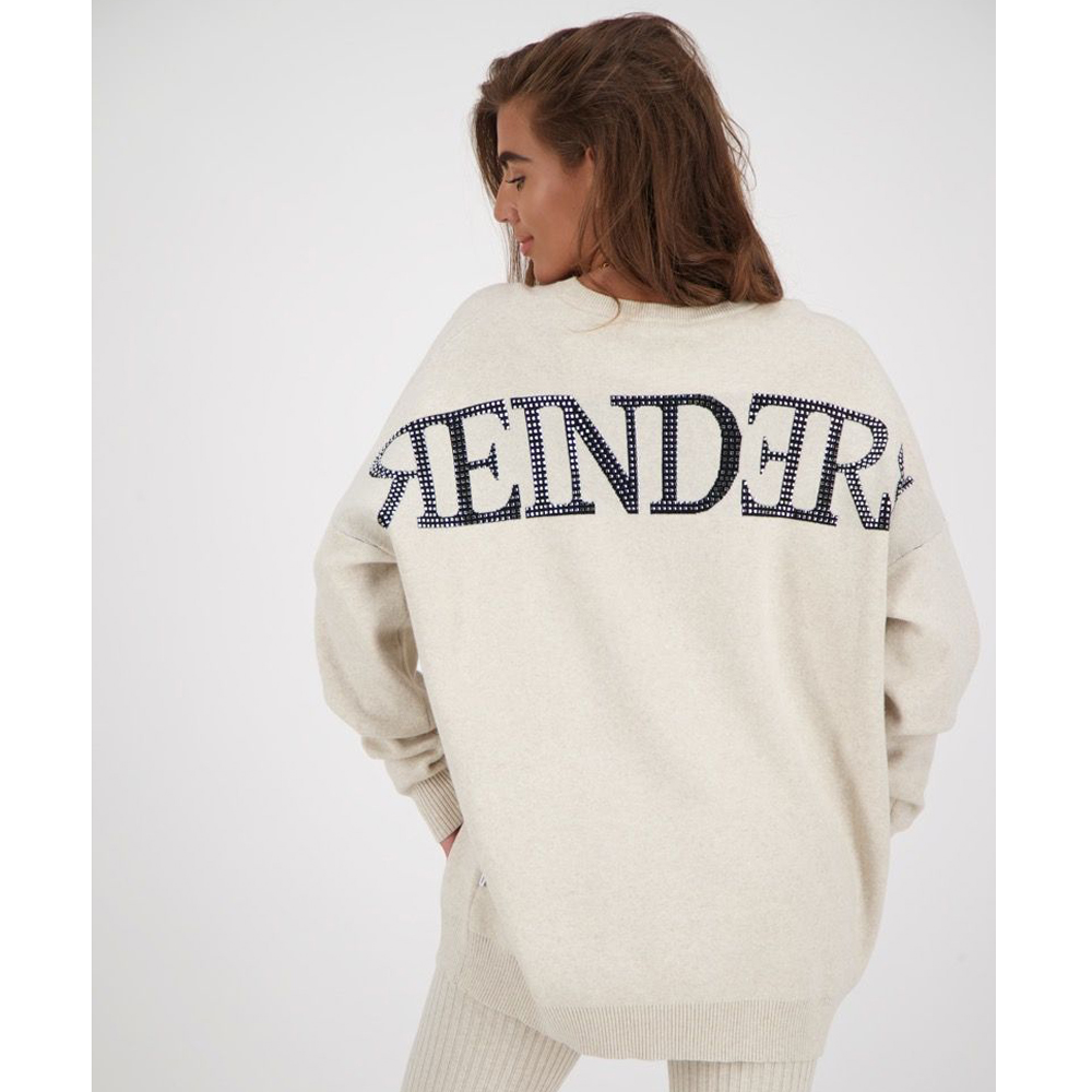 Reinders Sweater Reinders Back Diamonds Creme | islamiyyat.com