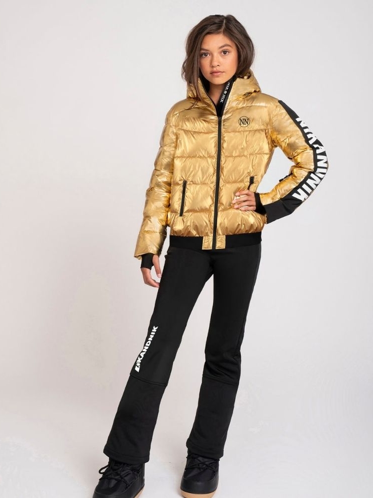 Nik & Nik Jasmine Ski Jacket Gold - €71.98