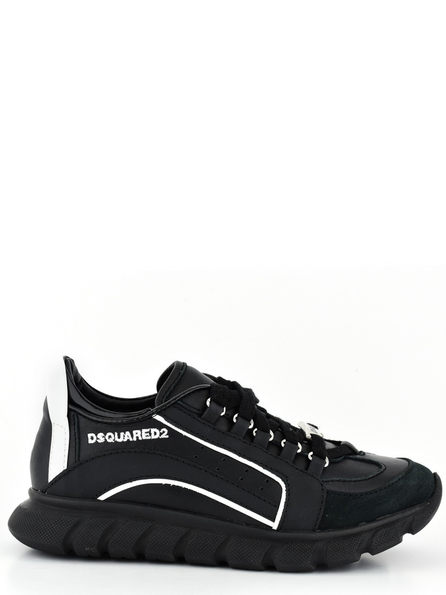 DSQUARED2 551 Runner Sole Sneakers Lace Up Black/white - €86.38