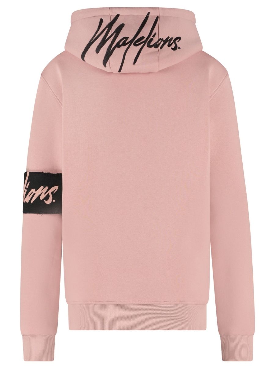 MaleLions Women Captain Hoodie Mauve/Dark Antra - €40.00