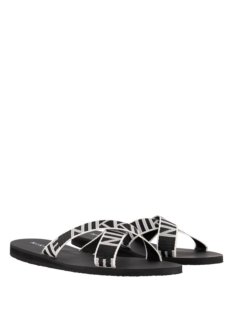 Nikkie By Nikkie Plessen Wiona Logo Sandals Black - €42.00