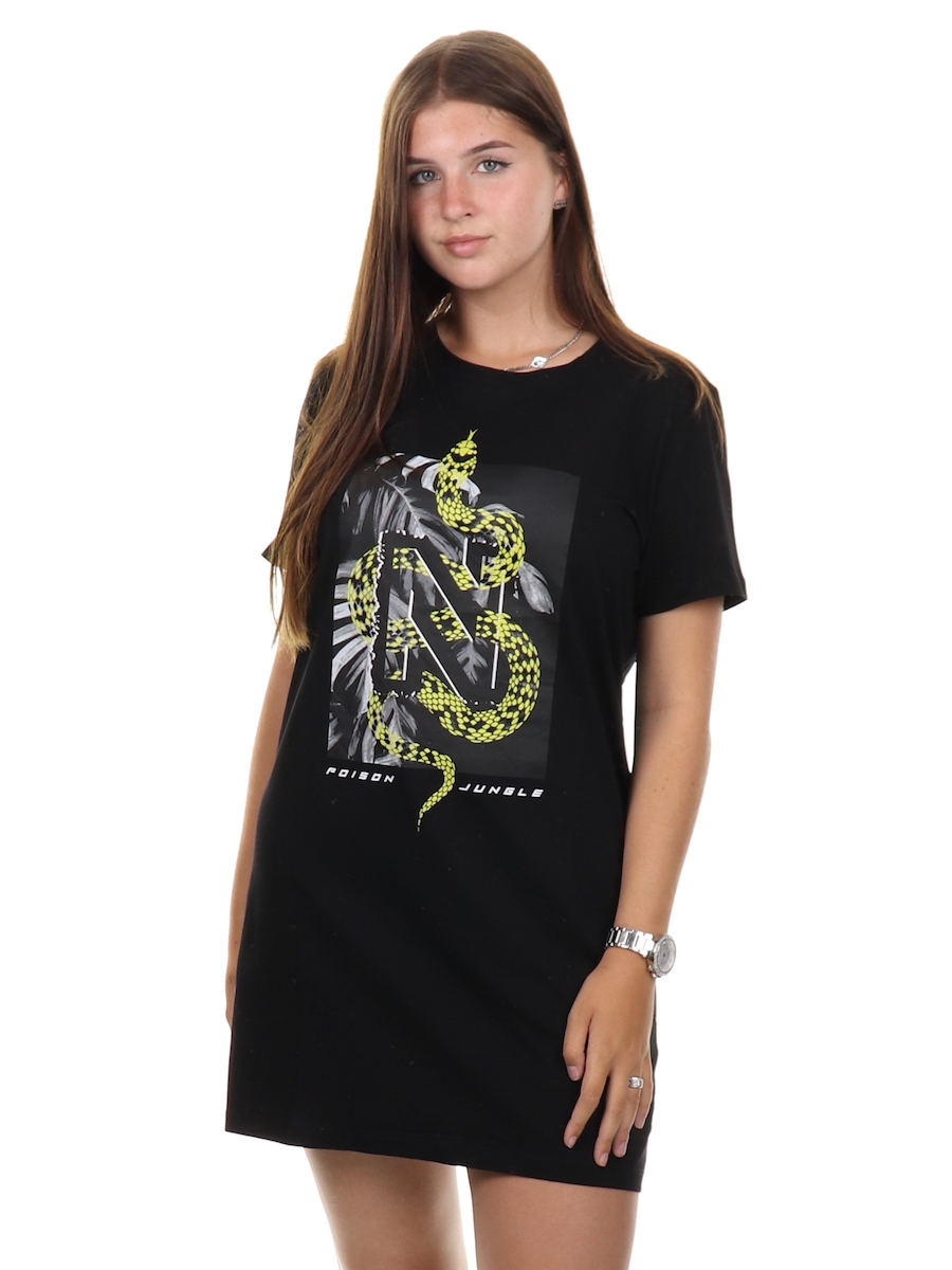 Nikkie By Nikkie Plessen N Snake Tee Dress Black - €28.80