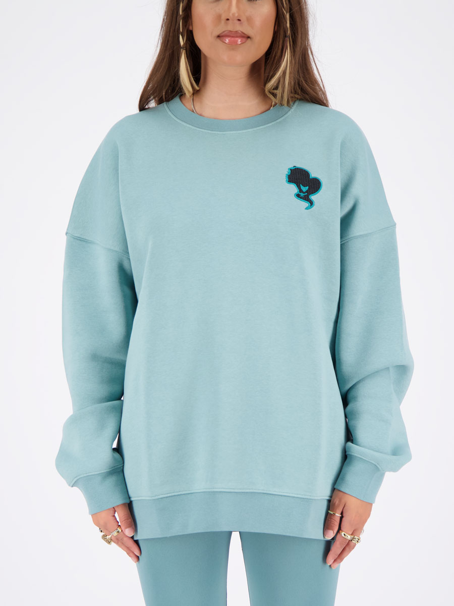 Reinders Reinders Sweater Headlogo One Size Mineral Blue - €30.00