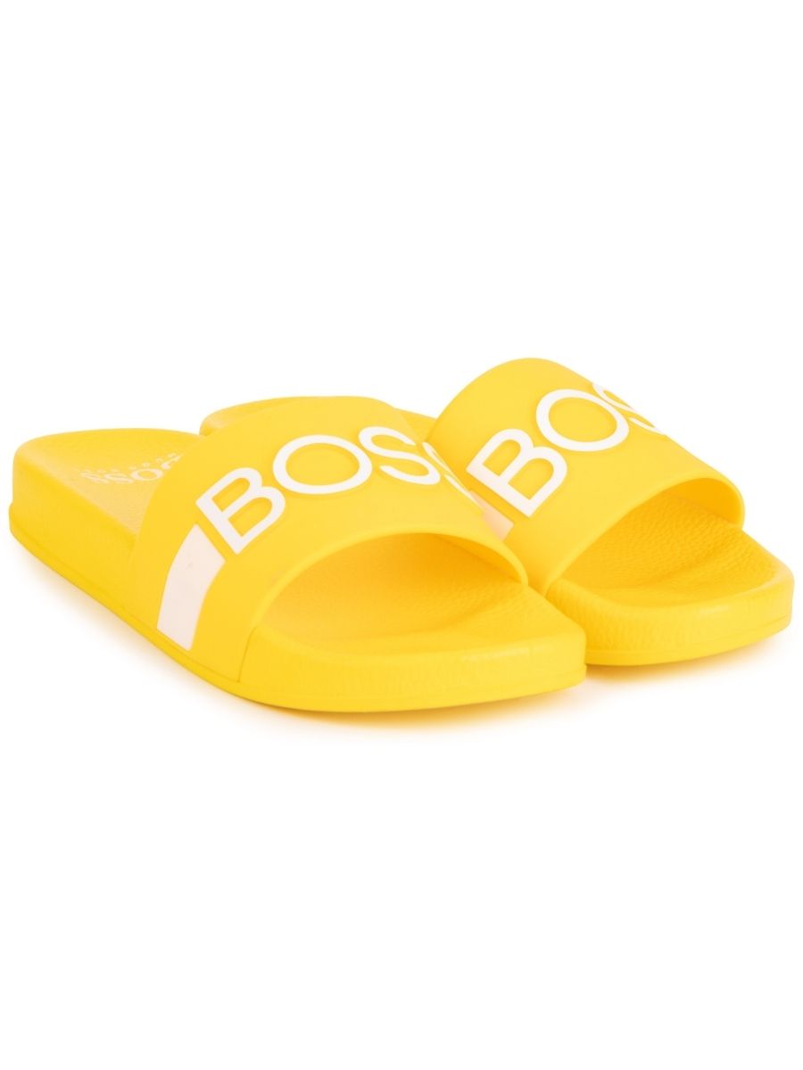 Boss HUGO BOSS KIDS SLIPPERS Geel - €18.78