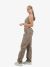 Black Bananas Dames Cargo Broek Taupe