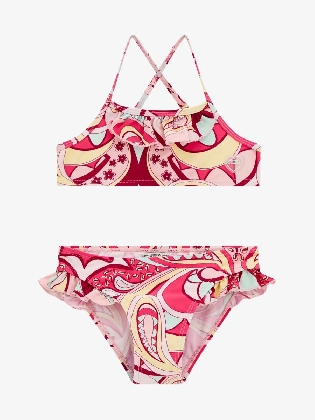 Meisjes Bikini Pink Paisley