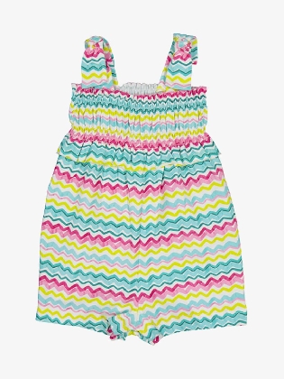 Meisjes Playsuit Zigzag Agate