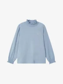 Mayoral Meisjes Shirt Longsleeve Sky Blue