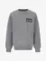 Moschino Jongens Sweater Logo Melange Grey