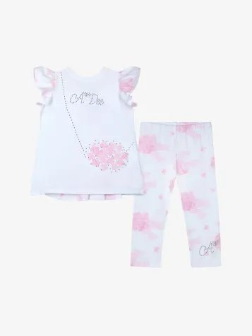 Meisjes Set Clara Bright White