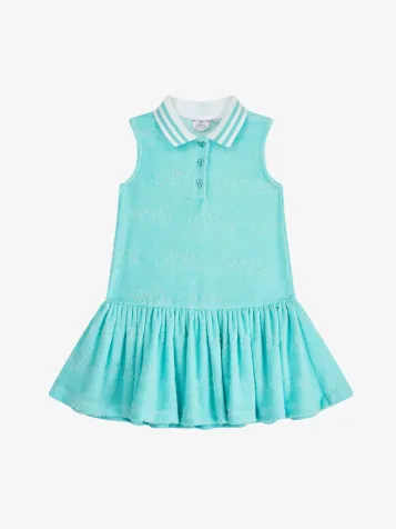 Meisjes Jurk Terrie Turquoise