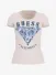 Guess Dames T-shirt Roses Triangle