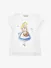 Monnalisa Meisjes T-shirt Alice Bianco