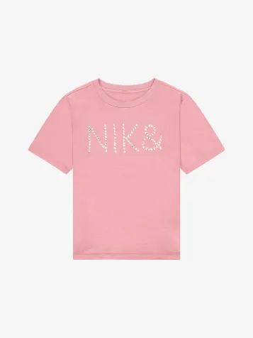 Meisjes T-shirt Bella Misty Rose