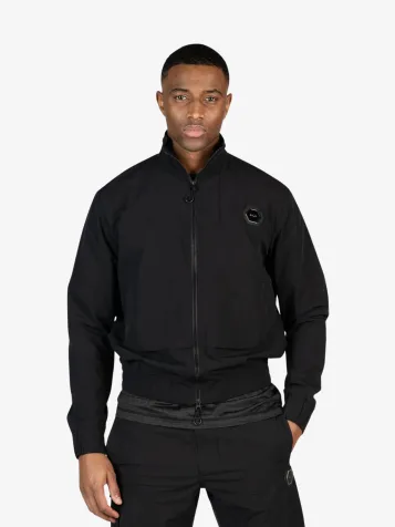 Heren Jas Hexline Regular Fit Soft Shell Jet Black