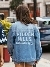 Hidden Hills Dames Spijkerjas Ripped Oversized Denim Jacket