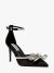 Steve Madden Dames Pump Lumiere Satin Zwart